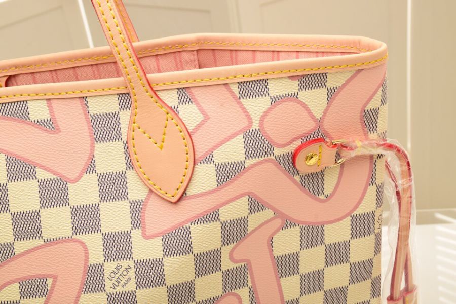 LV bag LV NEVERFULL N41050 Neverfull Damier Azur Louis Vuitton Monogram 32 x 29 x 17 cm ( x — AAA Quality Replica — photo 6