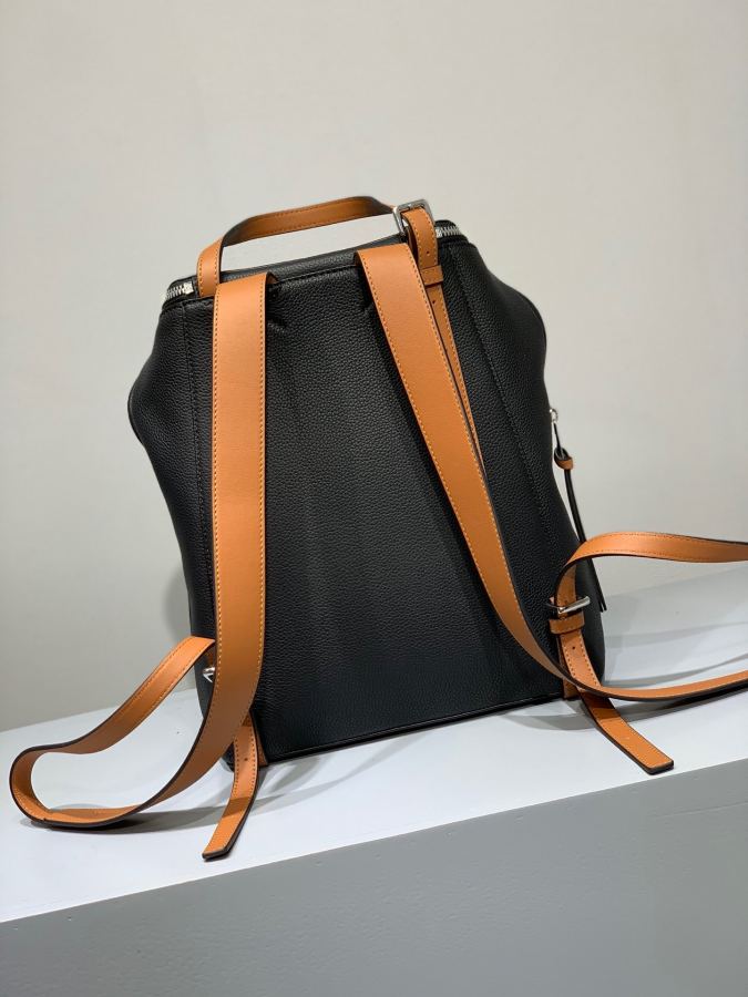 LOEWE bag Qi Wei's same Goya series girls' backpack, small and exquisite, calfskin textile lining, — 1:1 Replica — photo 5