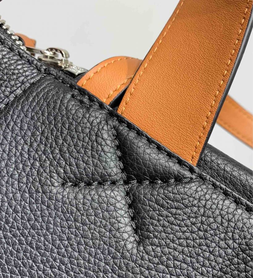LOEWE bag Qi Wei's same Goya series girls' backpack, small and exquisite, calfskin textile lining, — 1:1 Replica — photo 9