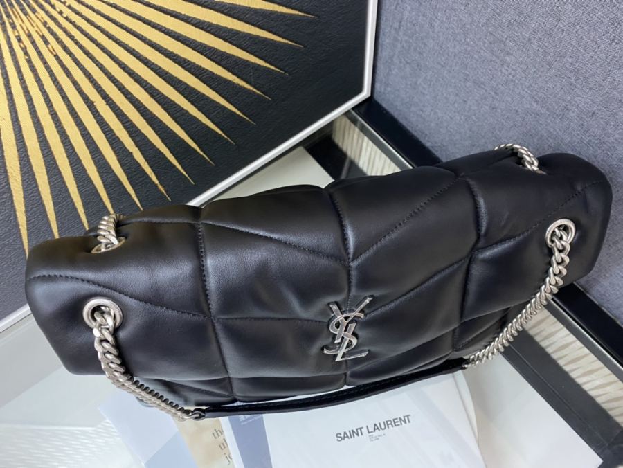 YSL bag cm LOULOU PUFFER 100% Y logo. 35x23x13.5cm 577475 35cm — 1:1 Replica For Sale — photo 8