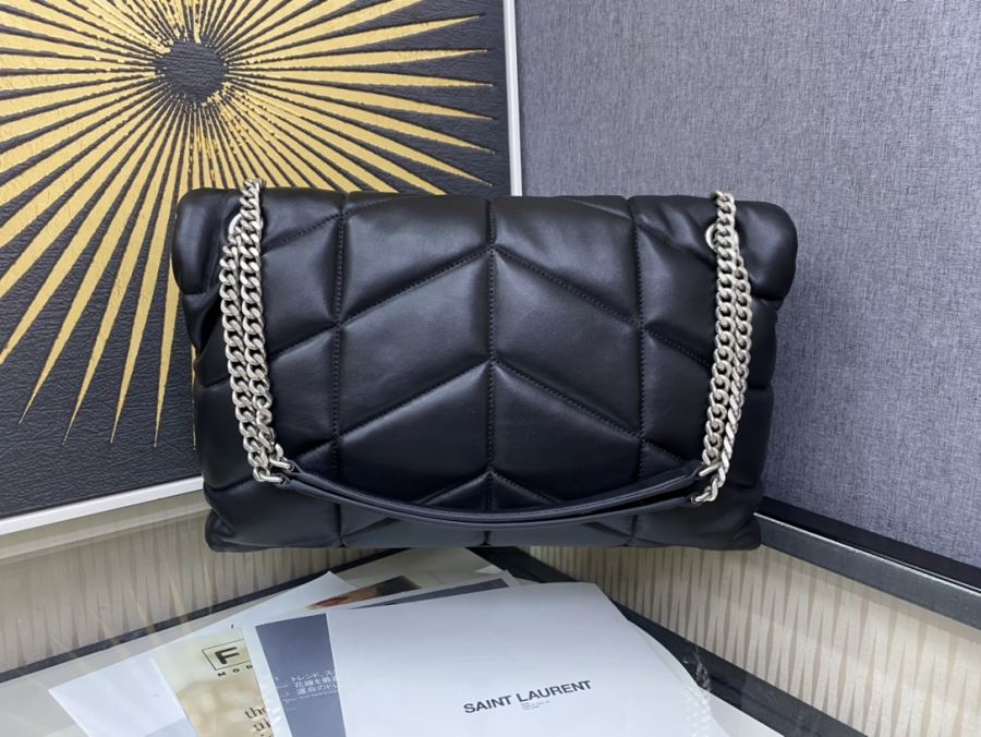 YSL bag cm LOULOU PUFFER 100% Y logo. 35x23x13.5cm 577475 35cm — 1:1 Replica For Sale — photo 4
