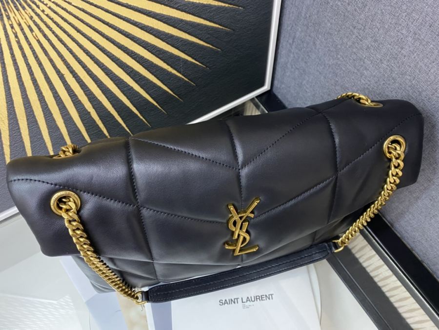 YSL bag cm LOULOU PUFFER 100% Y logo. 35x23x13.5cm 577475 35cm — AAA Quality Replica — photo 6