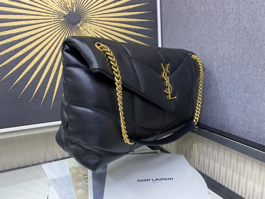 YSL bag cm LOULOU PUFFER 100% Y logo. 35x23x13.5cm 577475 35cm — AAA Quality Replica — photo 2
