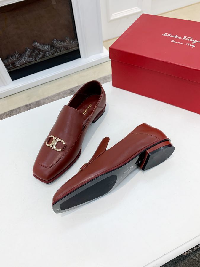 Ferragamo women's shoes Salvatore ferragamo New Gancini — Premium Replica — photo 7