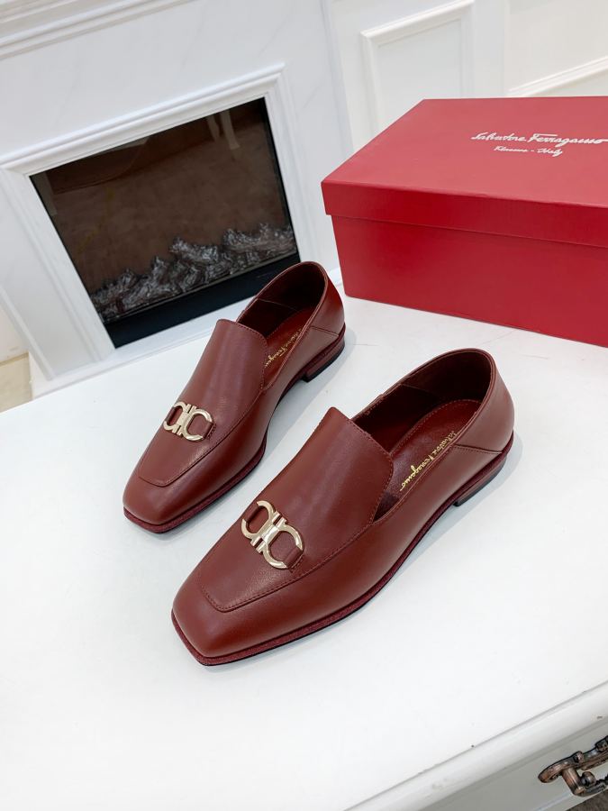Ferragamo women's shoes Salvatore ferragamo New Gancini — Premium Replica — photo 3