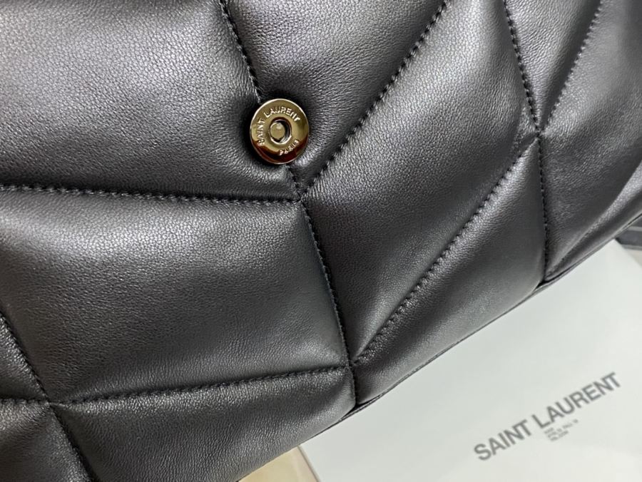 Bolsa YSL 35cm LOULOU PUFFER 100% logotipo Y — photo 7