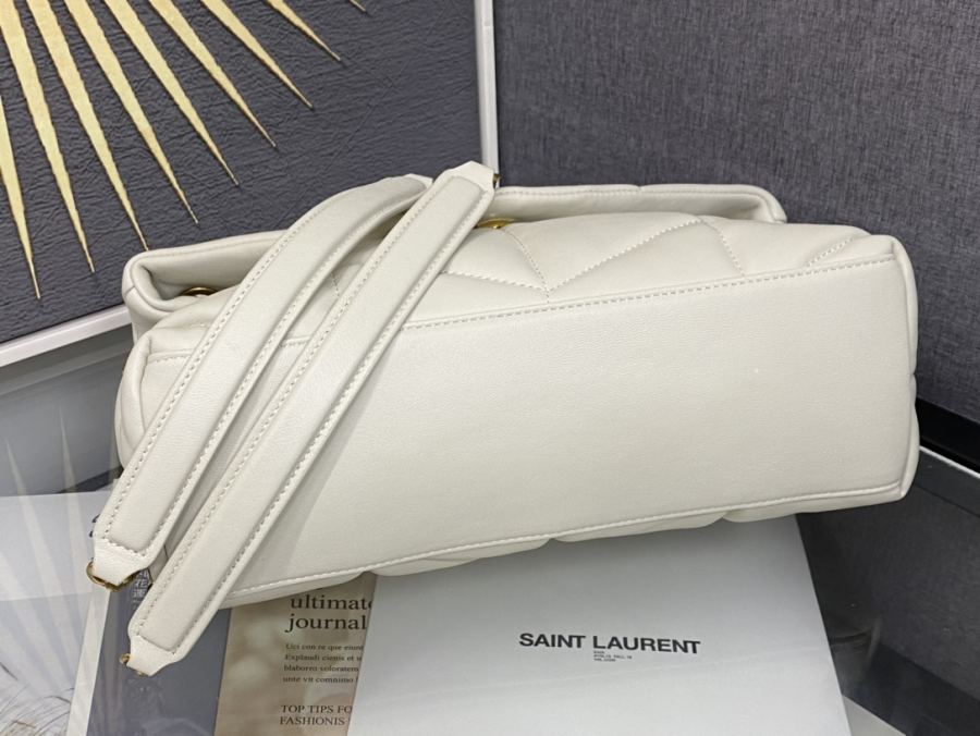 YSL bag cm LOULOU PUFFER 100% Y logo. 35x23x13.5cm 577475 35cm — Premium Replica — photo 4
