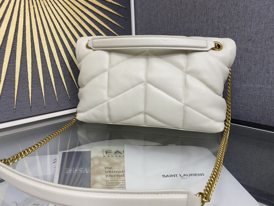 YSL bag cm LOULOU PUFFER 100% Y logo. 35x23x13.5cm 577475 35cm — Premium Replica — photo 3