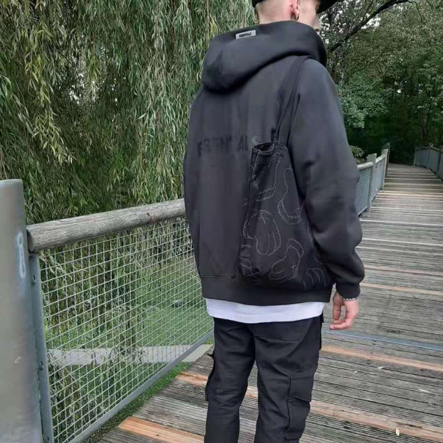 Fear of God Clothes “ replica FEAR OF GOD ESSENTIALS logo ” oversize FOG yuan ESSENTIALS Series — photo 3