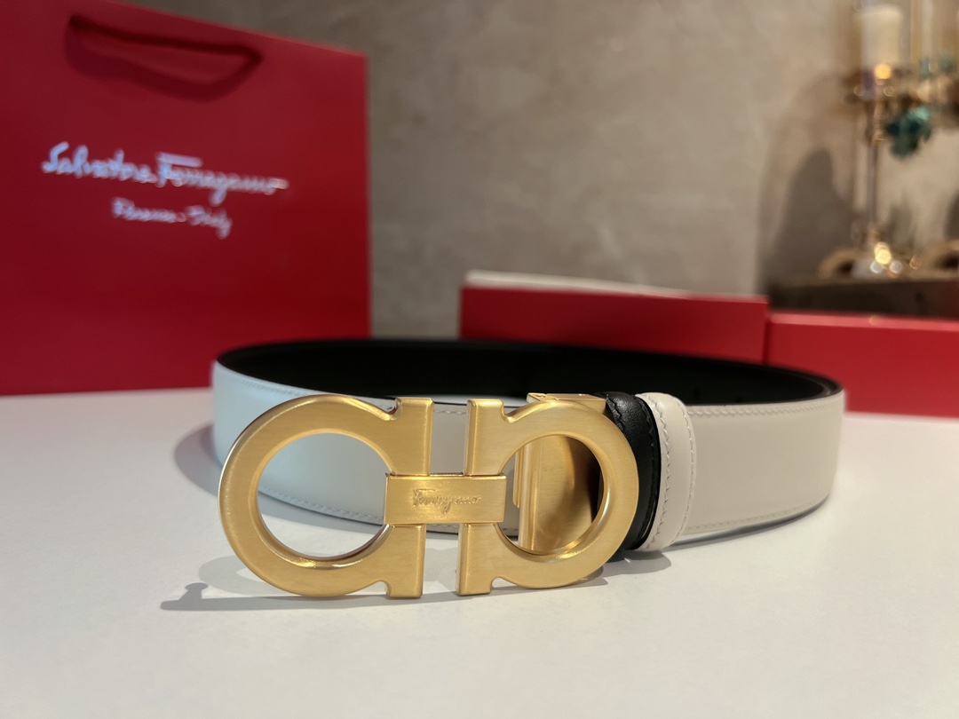 Ремень Ferragamo - Salvatore FerragamoМужской 3 5см — photo 7