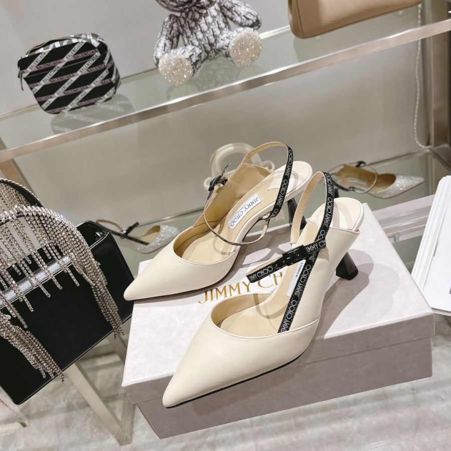 JIMMY women's shoes J Immy Choo New logo — Premium Replica