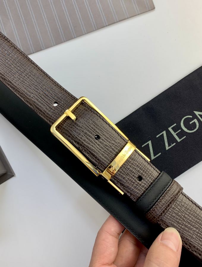 ZEGNA belt New 3.5cm — 1:1 Replica — photo 3