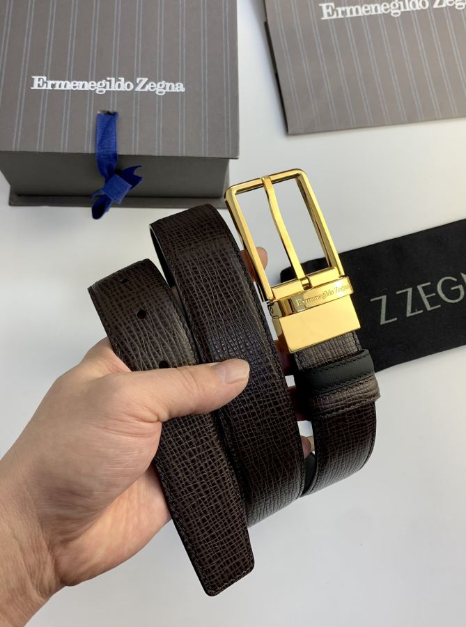 ZEGNA belt New 3.5cm — 1:1 Replica — photo 4
