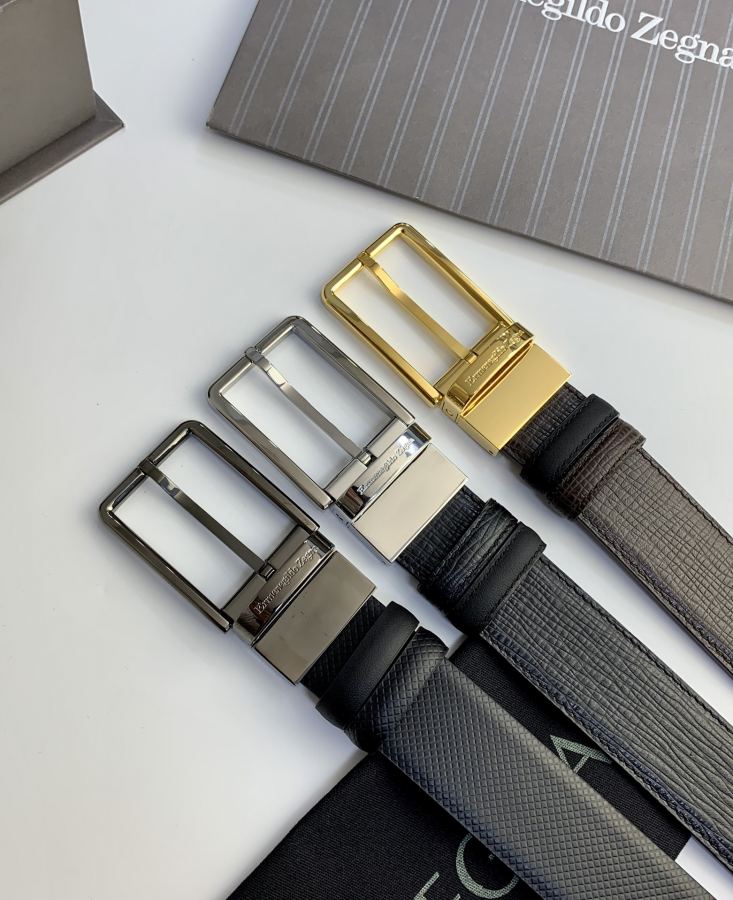 ZEGNA belt New 3.5cm — 1:1 Replica