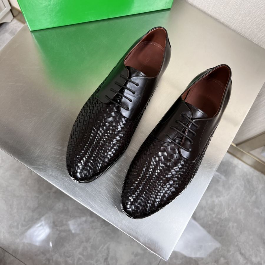 bottega veneta shoe Bott*V (Bottpie's) top luxury model! High-end men's business casual leather — Premium Replica — photo 2