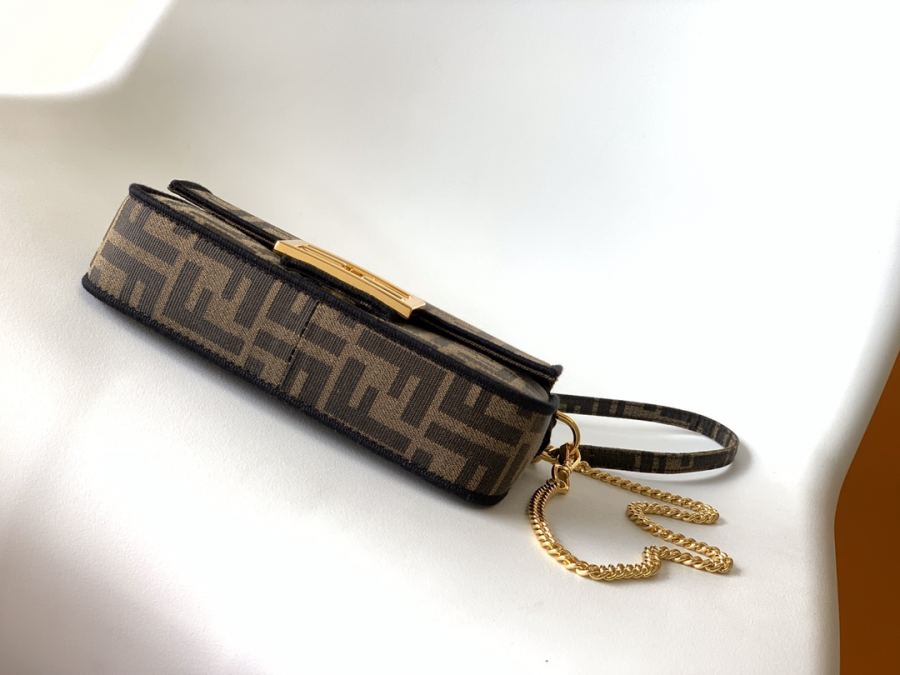Fendi bag Fend Baguette FF Fendi Label size 19-4-11 5cm 8851 — 1:1 Replica — photo 3