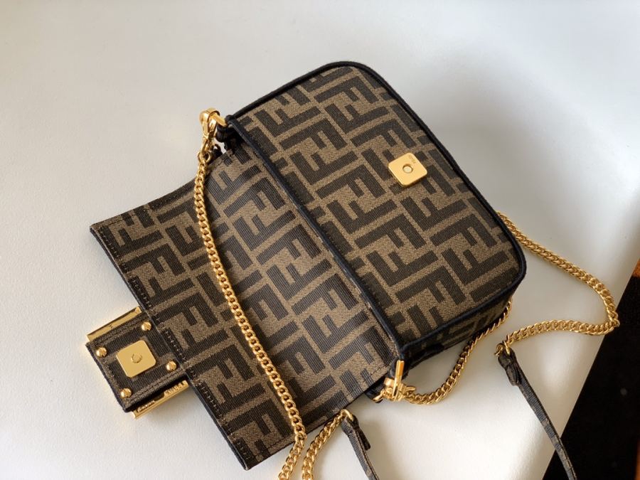 Fendi bag Fend Baguette FF Fendi Label size 19-4-11 5cm 8851 — 1:1 Replica — photo 4