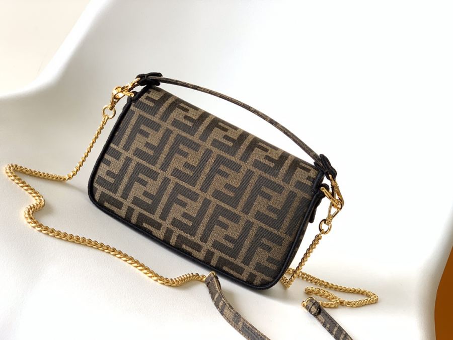 Fendi bag Fend Baguette FF Fendi Label size 19-4-11 5cm 8851 — 1:1 Replica — photo 2