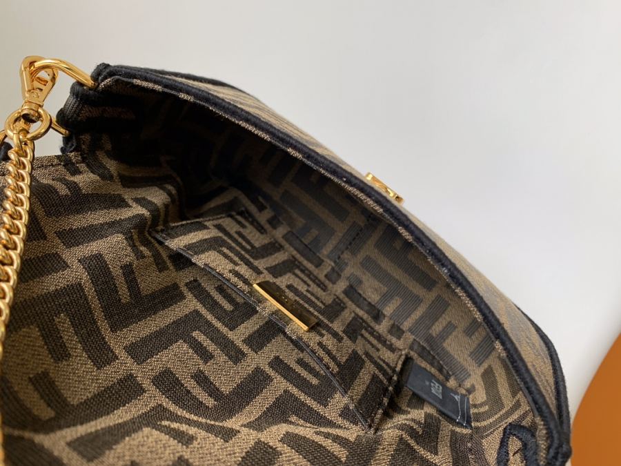 Fendi bag Fend Baguette FF Fendi Label size 19-4-11 5cm 8851 — 1:1 Replica — photo 7