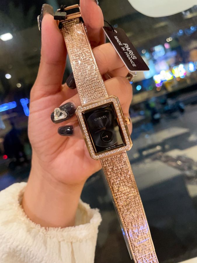 Chanel Watches Chanel-CHAN El Chanel BOY FRIEND TWEED boyfriend 27 X34 — Premium Replica — photo 8