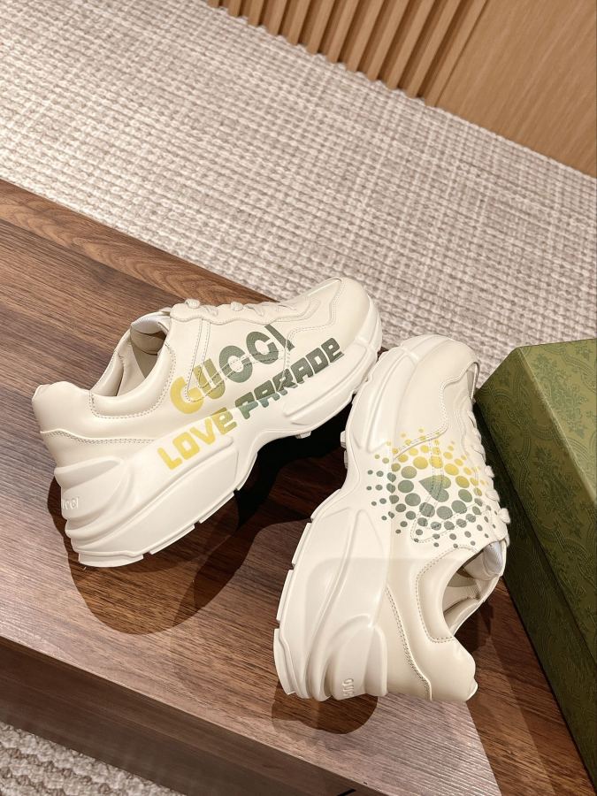 Gucci women's shoes +10 𝗚𝘂𝗰𝗰𝗶# Rhyton 5cm — Premium Replica — photo 6