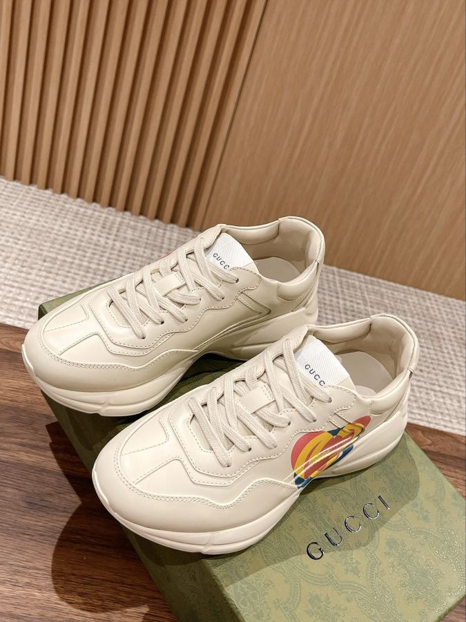 Gucci women's shoes +10 𝗚𝘂𝗰𝗰𝗶# Rhyton 5cm — Premium Replica — photo 4