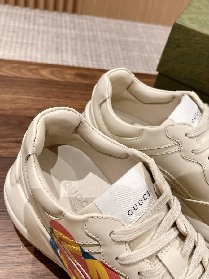 Gucci women's shoes +10 𝗚𝘂𝗰𝗰𝗶# Rhyton 5cm — Premium Replica — photo 8