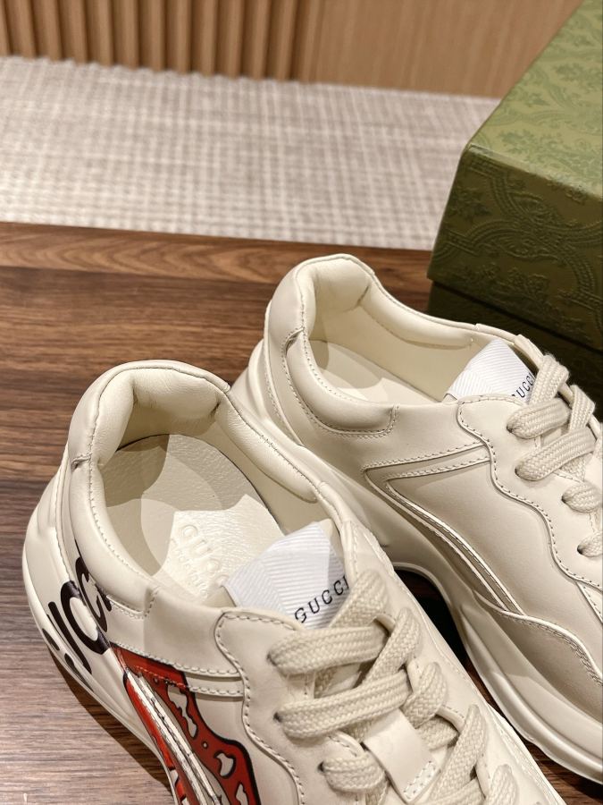 Gucci women's shoes +10 𝗚𝘂𝗰𝗰𝗶# Rhyton 5cm — 1:1 Replica — photo 8