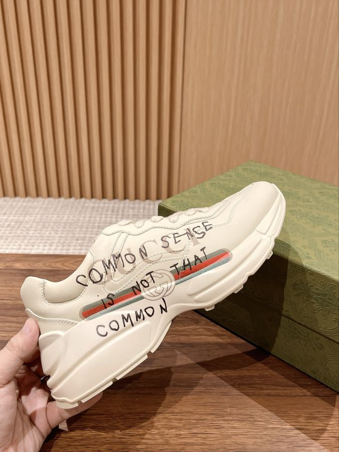 Gucci women's shoes +10 𝗚𝘂𝗰𝗰𝗶# Rhyton 5cm — Premium Replica — photo 4