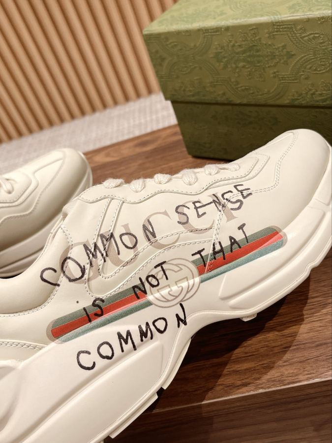 Gucci women's shoes +10 𝗚𝘂𝗰𝗰𝗶# Rhyton 5cm — Premium Replica — photo 6