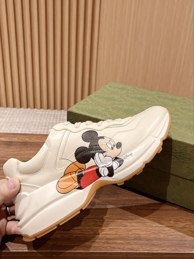 Gucci women's shoes +10 𝗚𝘂𝗰𝗰𝗶# Rhyton 5cm — Premium Replica — photo 5