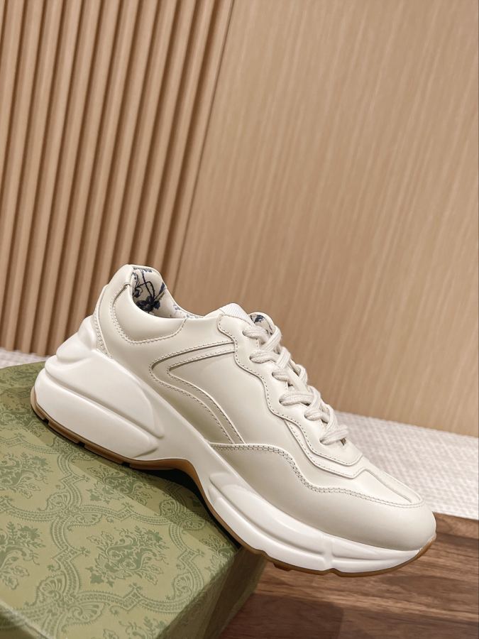 Gucci women's shoes +10 𝗚𝘂𝗰𝗰𝗶# genuine Rhyton Series 5cm Size 35-39-44 1 Factory — AAA Quality Replica — photo 3