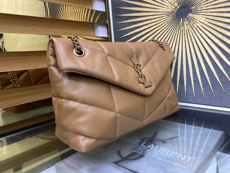 YSL bag cm LOULOU PUFFER 100% Y logo. 35x23x13.5cm 577475 35cm — 1:1 Replica — photo 2