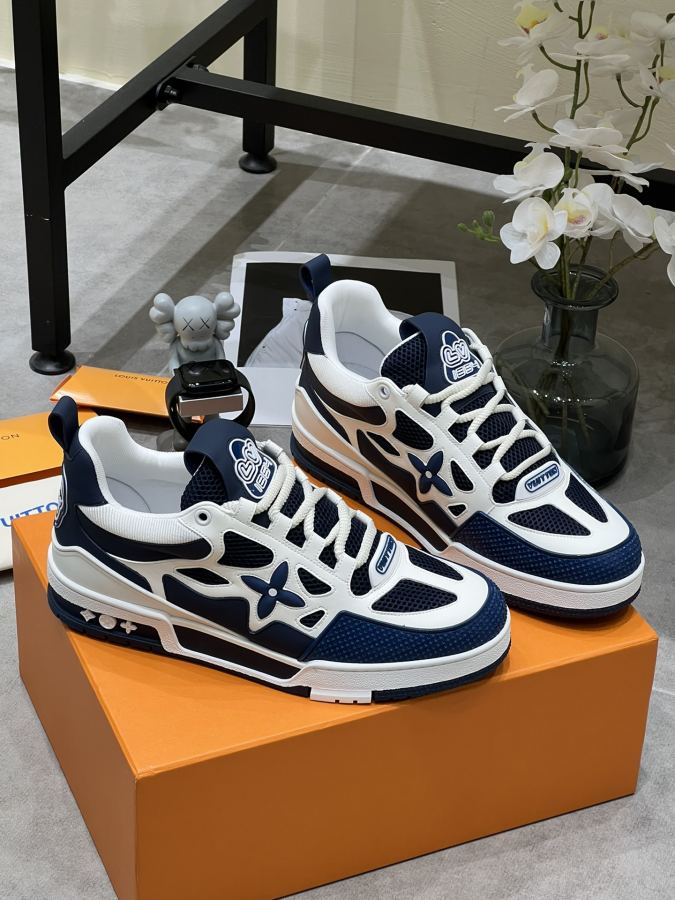 Dior women's shoes 𝙇𝙑 2024𝐒𝐒 𝐧𝐞𝐰 LOUIS V Trainer Sneaker LOUISV 2023 Series — 1:1 Replica For Sale — photo 3