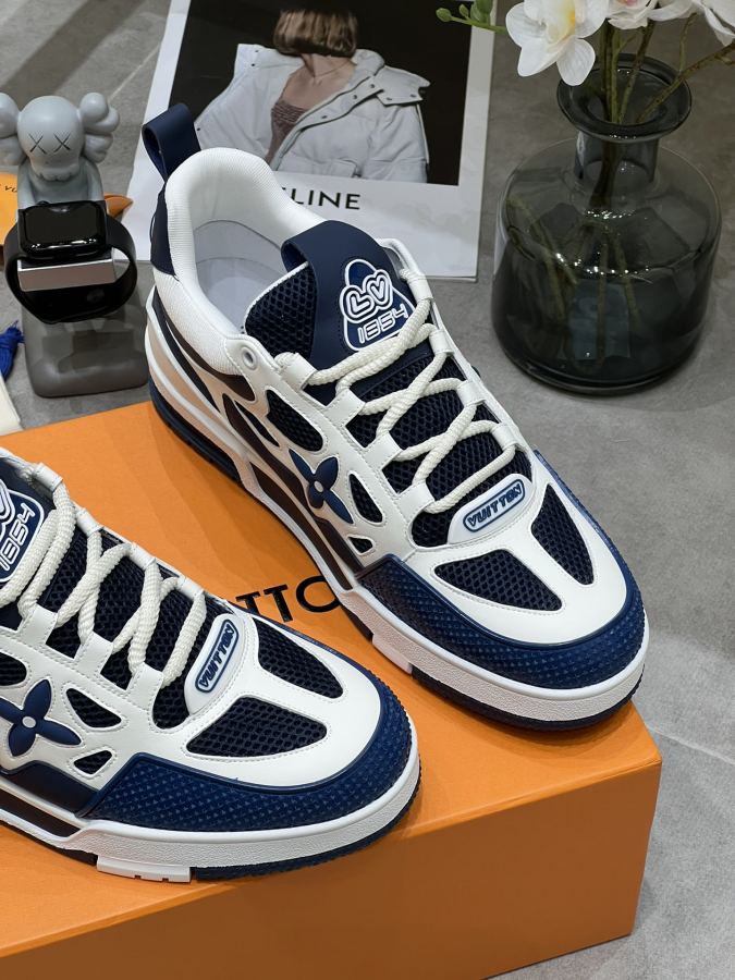 Dior women's shoes 𝙇𝙑 2024𝐒𝐒 𝐧𝐞𝐰 LOUIS V Trainer Sneaker LOUISV 2023 Series — 1:1 Replica For Sale — photo 4