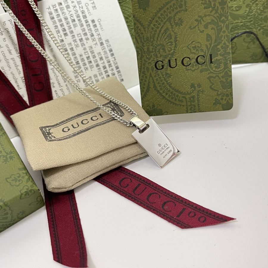 Gucci Jewelry Gucci Lingge square necklace — 1:1 Replica For Sale — photo 8