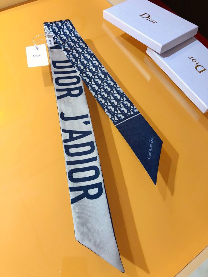 Dior scarf PDO2310 Dior TOILE OBLIQUE dior 6 X105cm 100% — 1:1 Replica — photo 3