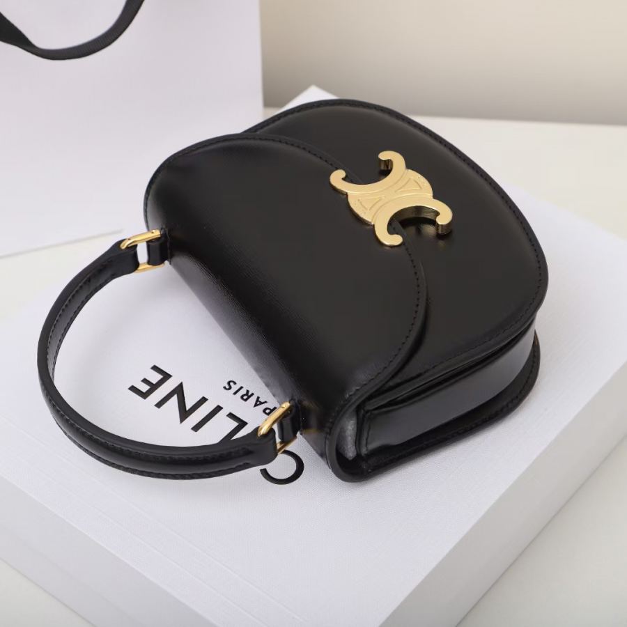 Celine bag New 10 L063 15.5x11.5x5cm New Besace Triomphe — 1:1 Replica — photo 7
