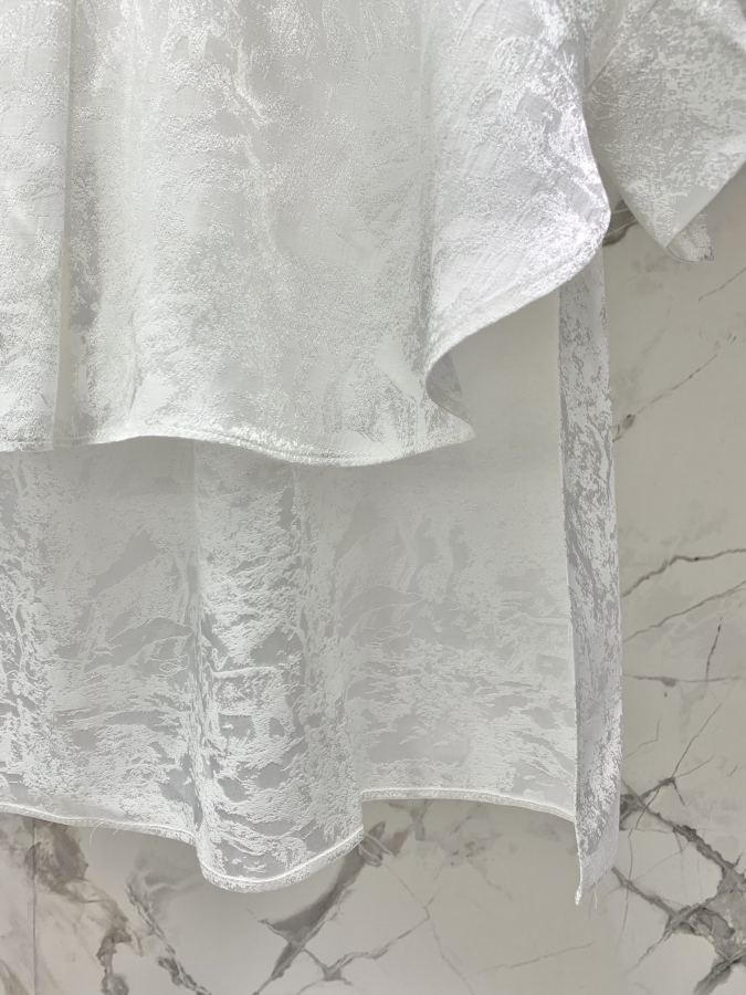 Dior Women 𝗗𝗜𝗢* Dijia New Chinese style jacquard acetate shirt — AAA Quality Replica — photo 6