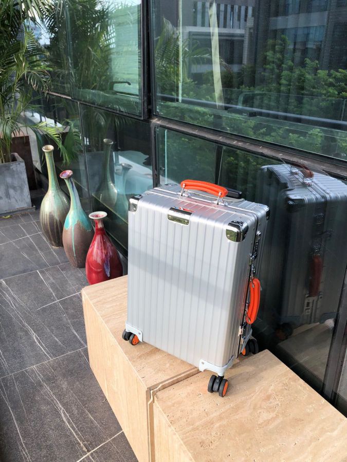 suitcase Colorful handles Carry-on suitcase Business suitcase Trolley suitcase Check-in suitcase — Premium Replica — photo 6