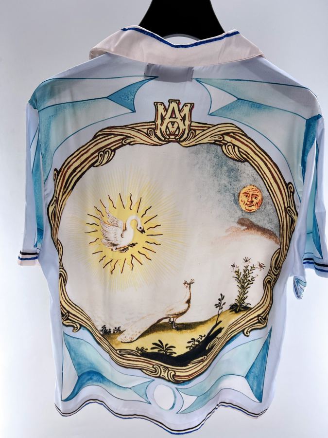 Amiri men New in stock X582 blue — 1:1 Replica — photo 7