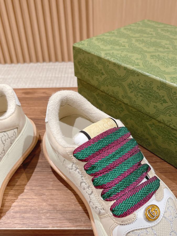 Gucci women's shoes # 𝙂𝙪𝙘𝙘𝙞 𝘿𝙤𝙪𝙗𝙡𝙚 𝙎𝙘𝙧𝙚𝙚𝙣𝙚𝙧 — AAA Quality Replica — photo 6