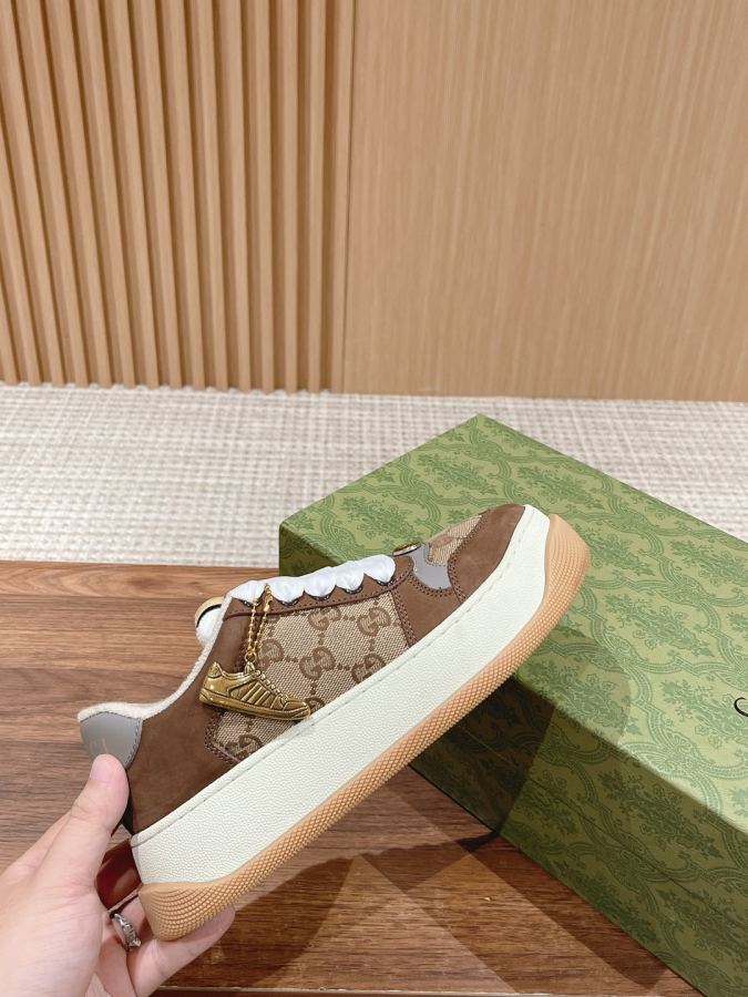 Gucci women's shoes # 𝙂𝙪𝙘𝙘𝙞 𝘿𝙤𝙪𝙗𝙡𝙚 𝙎𝙘𝙧𝙚𝙚𝙣𝙚𝙧 — 1:1 Replica — photo 5