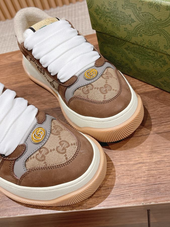 Gucci women's shoes # 𝙂𝙪𝙘𝙘𝙞 𝘿𝙤𝙪𝙗𝙡𝙚 𝙎𝙘𝙧𝙚𝙚𝙣𝙚𝙧 — 1:1 Replica — photo 6