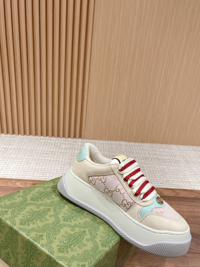 Gucci women's shoes # 𝙂𝙪𝙘𝙘𝙞 𝘿𝙤𝙪𝙗𝙡𝙚 𝙎𝙘𝙧𝙚𝙚𝙣𝙚𝙧 — AAA Quality Replica — photo 3