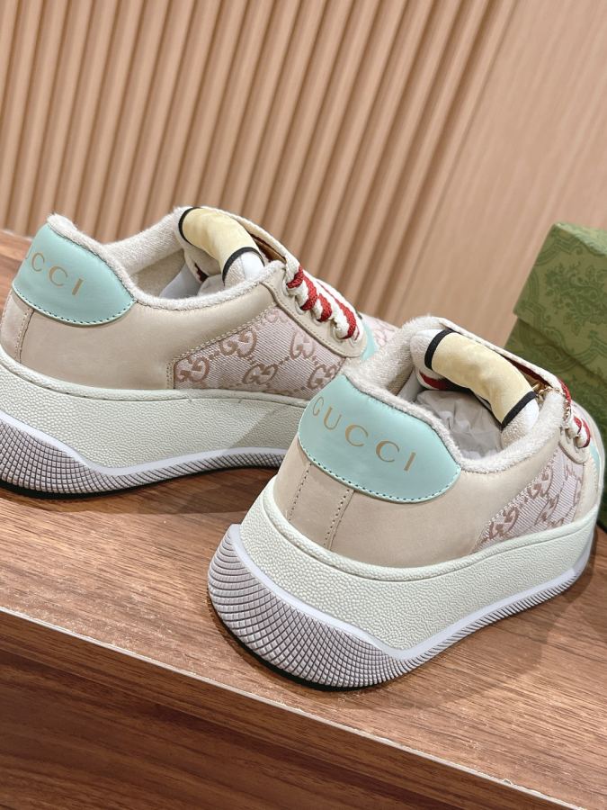 Gucci women's shoes # 𝙂𝙪𝙘𝙘𝙞 𝘿𝙤𝙪𝙗𝙡𝙚 𝙎𝙘𝙧𝙚𝙚𝙣𝙚𝙧 — AAA Quality Replica — photo 9