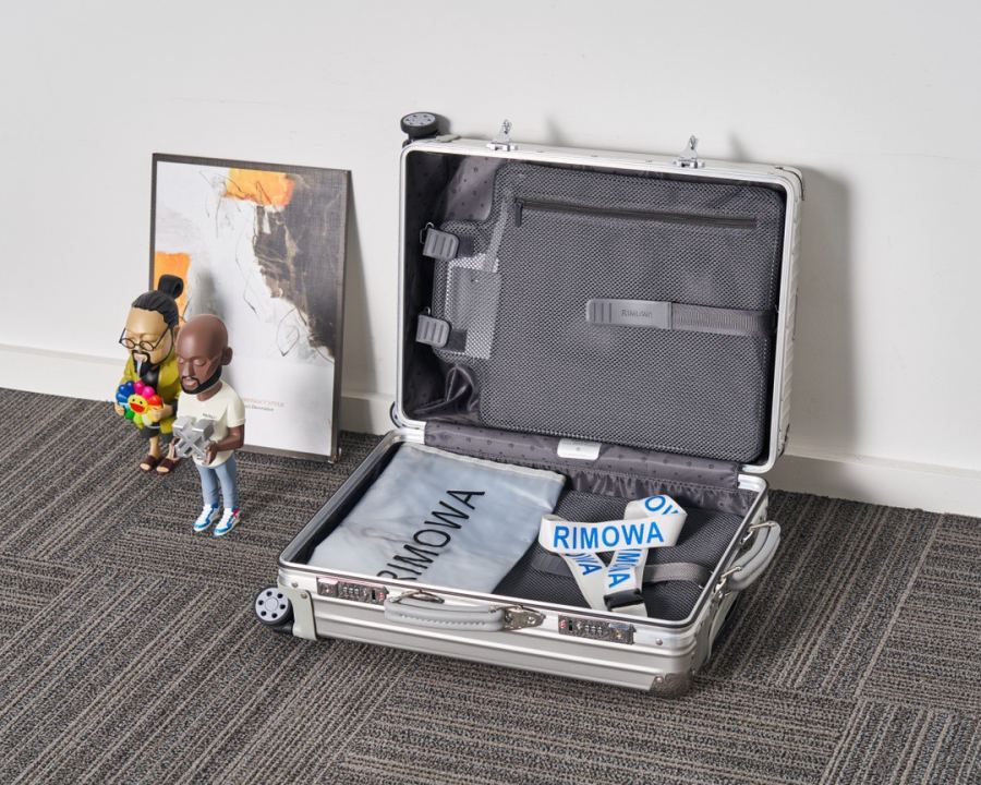 suitcase Colorful handles Carry-on suitcase Business suitcase Trolley suitcase Check-in suitcase — 1:1 Replica — photo 9