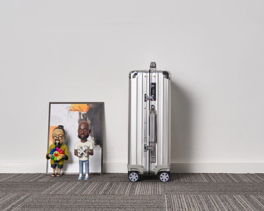 suitcase Colorful handles Carry-on suitcase Business suitcase Trolley suitcase Check-in suitcase — 1:1 Replica — photo 7