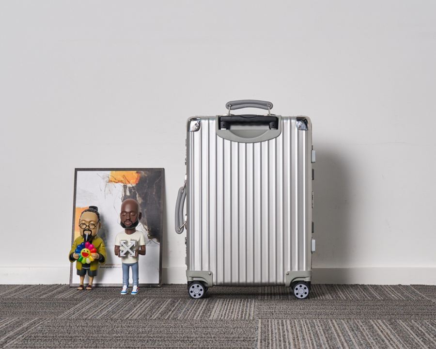 suitcase Colorful handles Carry-on suitcase Business suitcase Trolley suitcase Check-in suitcase — 1:1 Replica — photo 8