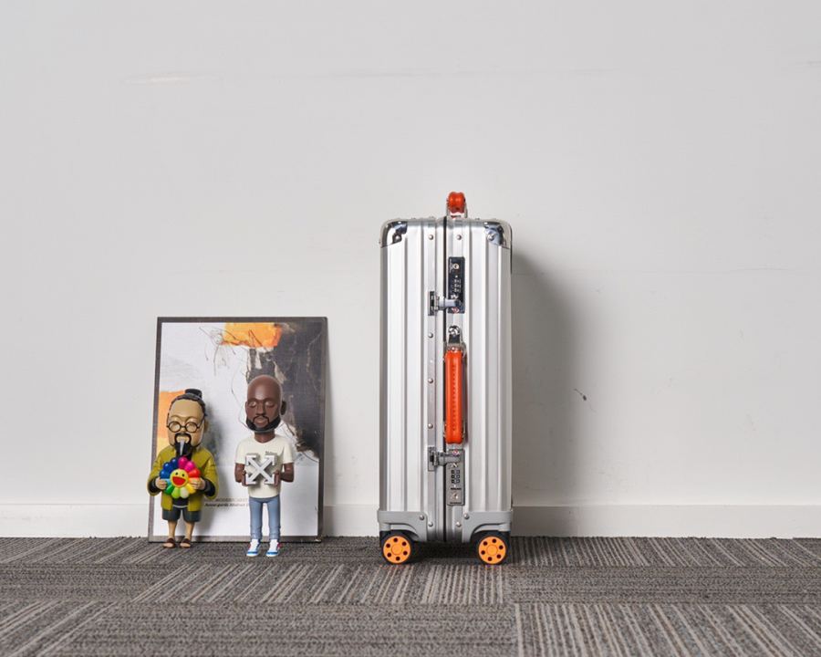 suitcase Colorful handles Carry-on suitcase Business suitcase Trolley suitcase Check-in suitcase — 1:1 Replica For Sale — photo 3